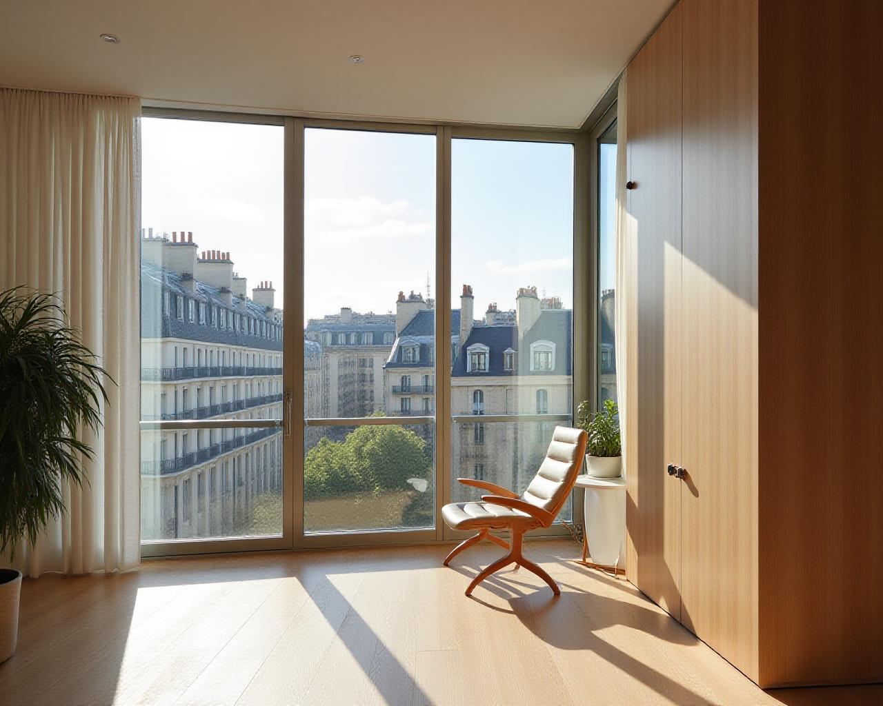 Modern Parisian Consulting Office Interior